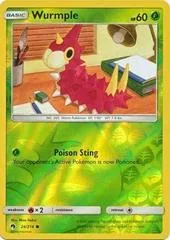 Wurmple [Reverse Holo] #24