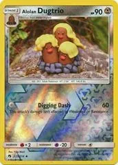 Alolan Dugtrio [Reverse Holo] #123