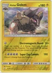 Alolan Golem [Reverse Holo] #37