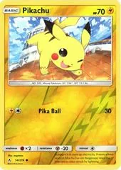 Pikachu [Reverse Holo] #54