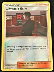 Giovanni's Exile [Reverse Holo] #174