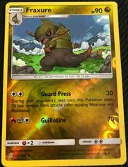 Fraxure [Reverse Holo] #155