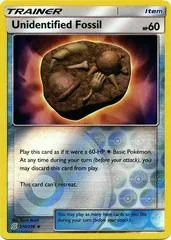 Unidentified Fossil [Reverse Holo] #210