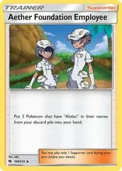 Aether Foundation Employee [Reverse Holo] #168