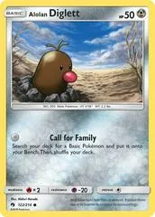 Alolan Diglett [Reverse Holo] #122