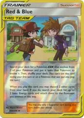 Red & Blue [Reverse Holo] #202