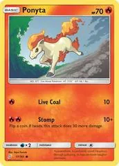 Ponyta [Reverse Holo] #17