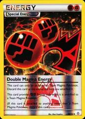 Double Magma Energy [Reverse Holo] #34
