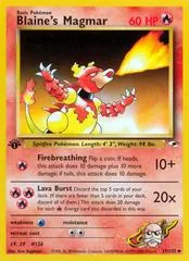 Blaine's Magmar [1st Edition] #37