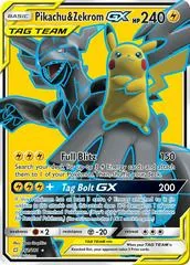 Pikachu & Zekrom GX #162