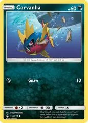 Carvanha [Reverse Holo] #110