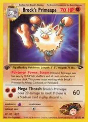 Brock's Primeape [1st Edition] #35