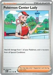 Pokemon Center Lady [Reverse Holo] #123