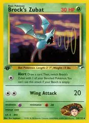 Brock's Zubat [1st Edition] #24