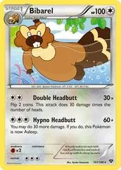 Bibarel [Reverse Holo] #107