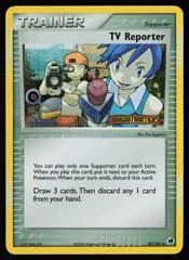 TV Reporter [Reverse Holo] #82