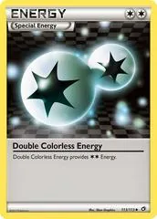 Double Colorless Energy [Reverse Holo] #113