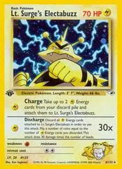 Lt. Surge's Electabuzz [1st Edition] #6