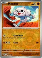 Meditite [Reverse Holo] #78