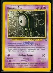 Unown A [1st Edition] #33