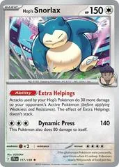 Hop's Snorlax [Prize Pack Series 7] #117