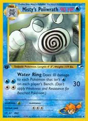 Misty's Poliwrath [1st Edition] #31