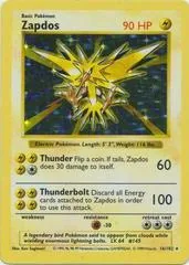 Zapdos [Shadowless] #16