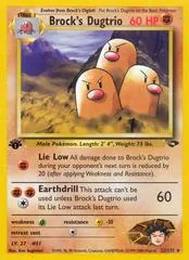 Brock's Dugtrio [1st Edition] #22