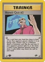 Blaine's Quiz #2 [1st Edition] #111