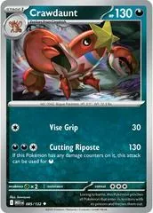 Crawdaunt [Reverse Holo] #85