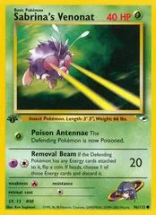 Sabrina's Venonat [1st Edition] #96