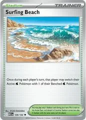 Surfing Beach [Reverse Holo] #129