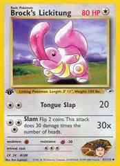 Brock's Lickitung [1st Edition] #41
