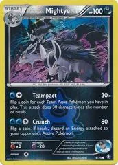 Team Aqua's Mightyena [Reverse Holo] #18