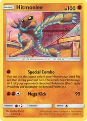 Hitmonlee [Reverse Holo] #73