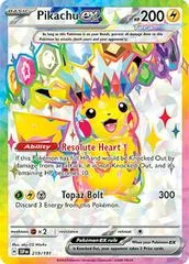 Pikachu ex #219