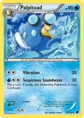 Palpitoad [Reverse Holo] #25