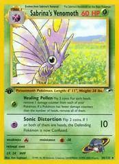 Sabrina's Venomoth [1st Edition] #34