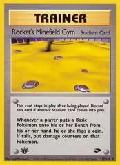 Rocket's Minefield Gym [1st Edition] #119