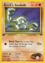 Brock's Geodude [1st Edition] #68