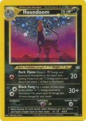 Houndoom [1st Edition Double Holo Error] #8