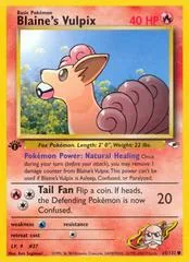 Blaine's Vulpix [1st Edition] #65