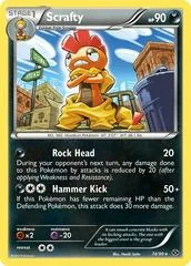 Scrafty [Reverse Holo] #74