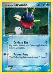 Carvanha [Reverse Holo] #47