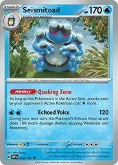 Seismitoad [Reverse Holo] #52