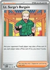 Lt. Surge's Bargain [Reverse Holo] #120