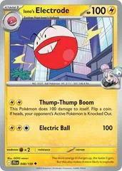 Iono's Electrode [Reverse Holo] #48