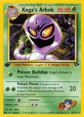 Koga's Arbok [1st Edition] #25