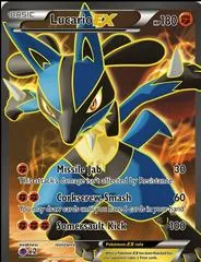 Lucario EX #107