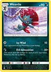 Weavile [Reverse Holo] #74